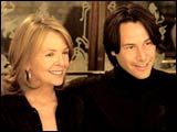 Diane Keaton and Keanu Reeves in Something's Gotta Give