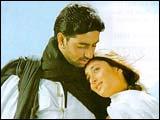 Abhishek Bachchan and Kareena Kapoor in Refugee