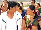 Shah Rukh Khan, Rani Mukerji in Chalte Chalte