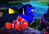 A still from Finding Nemo
