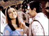 Preity and Saif in KHNH