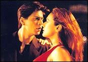 SRK and Preity in KHNH