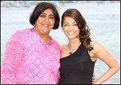 Gurinder Chadha and Aishwarya Rai