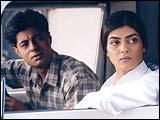 Sushant Singh and Sushmita Sen in Samay