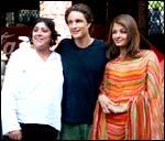 Gurinder Chadha, Martin Henderson and Aishwarya Rai