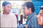Ajit Agarkar and Zaheer Khan