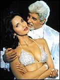 Padma Lakshmi, Amitabh Bachchan in Boom