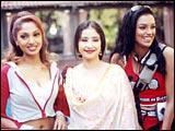 Suman Ranganathan, Manisha Koirala and Shweta Menon in Market