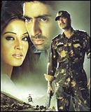 Bipasha Basu, Abhishek Bachchan and Ajay Devgan in Zameen