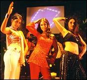 Genelia D'Souza, Amrita Rao and Tara Sharma in Masti