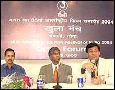 Ashok Amritraj at the IFFI