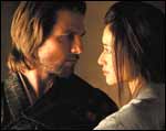 Tom Cruise and Koyuki in The Last Samurai