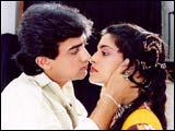 Aamir Khan, Juhi Chawla in QSQT