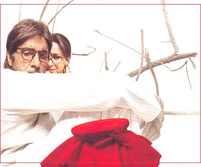 Amitabh Bachchan and Sharmila Tagore in Viruddh