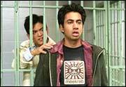 John Cho and Kal Penn in Harold And Kumar Go To White Castle