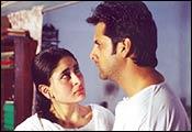 Kareena Kapoor and Fardeen Khan in Dev