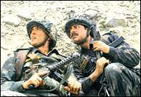 Hrithik Roshan and Sushant Singh in Lakshya