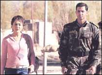 Preity Zinta, Hrithik Roshan in Lakshya