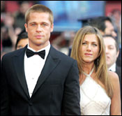 Brad Pitt and Jennifer Aniston
