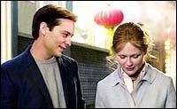 Tobey Macguire and Kirsten Dunst in Spider-Man 2