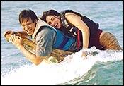 Vivek Oberoi and Kareena Kapoor in Yuva