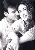 Vivek Oberoi and Kareena Kapoor