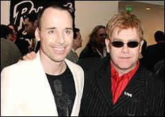 David Furnish and Elton John