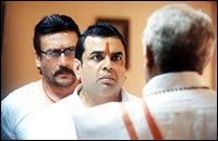 A wasted Paresh Rawal in 'Hulchul'