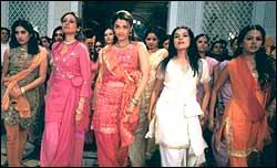 Sonali Kulkarni, Namrata Shirodkar, Aishwarya Rai, Meghna Kothari and Peeya Rai Choudhury