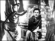 Guru Dutt in Pyaasa