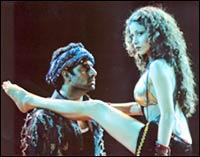 Abhishek Bachchan, Antara Mali in Naach