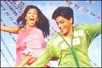 Sushmita Sen, Shah Rukh Khan in Main Hoon Na