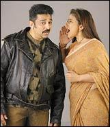 Kamal Haasan and Manisha Koirala in Mumbai Xpress