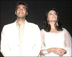 Ajay Devgan and Bipasha Basu