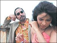 Nana Patekar and Priyanka Chopra in Bluffmaster