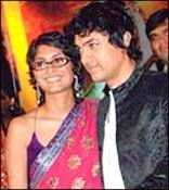 Kiran Rao and Aamir Khan