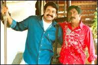 Mohanlal and Srinivasan in Udayananu Tharam