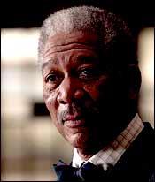 Morgan Freeman in Million Dollar Baby