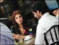 Dimple Kapadia and Saif Ali Khan