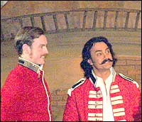 Toby Stephens and Aamir Khan in The Rising