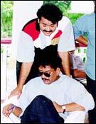 Mohanlal with Priyadarshan