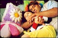 Baby Rucha Vaidya and Ajay Devgan in Main Aisa Hi Hoon