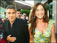 George Clooney and Lisa Snowdon