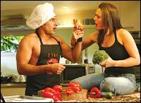 Saif Ali Khan and Preity Zinta in Salaam Namaste