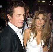 Hugh Grant and Jemima Khan