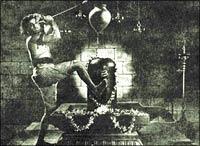 A still from Bedara Kannappa