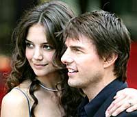 Katie Holmes and Tom Cruise