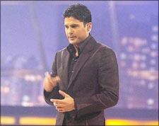 Rajeev Khandelwal on the sets of Deal Ya No Deal