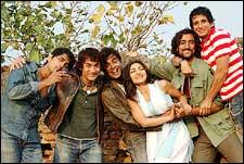 A still fromRang De Basanti