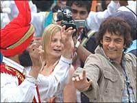 A still from Rang De Basanti